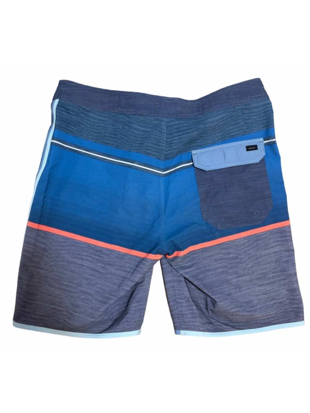 Men's Rip Mirage Swim Board Shorts Size 32 Blue and Grey - Picture 2 of 3